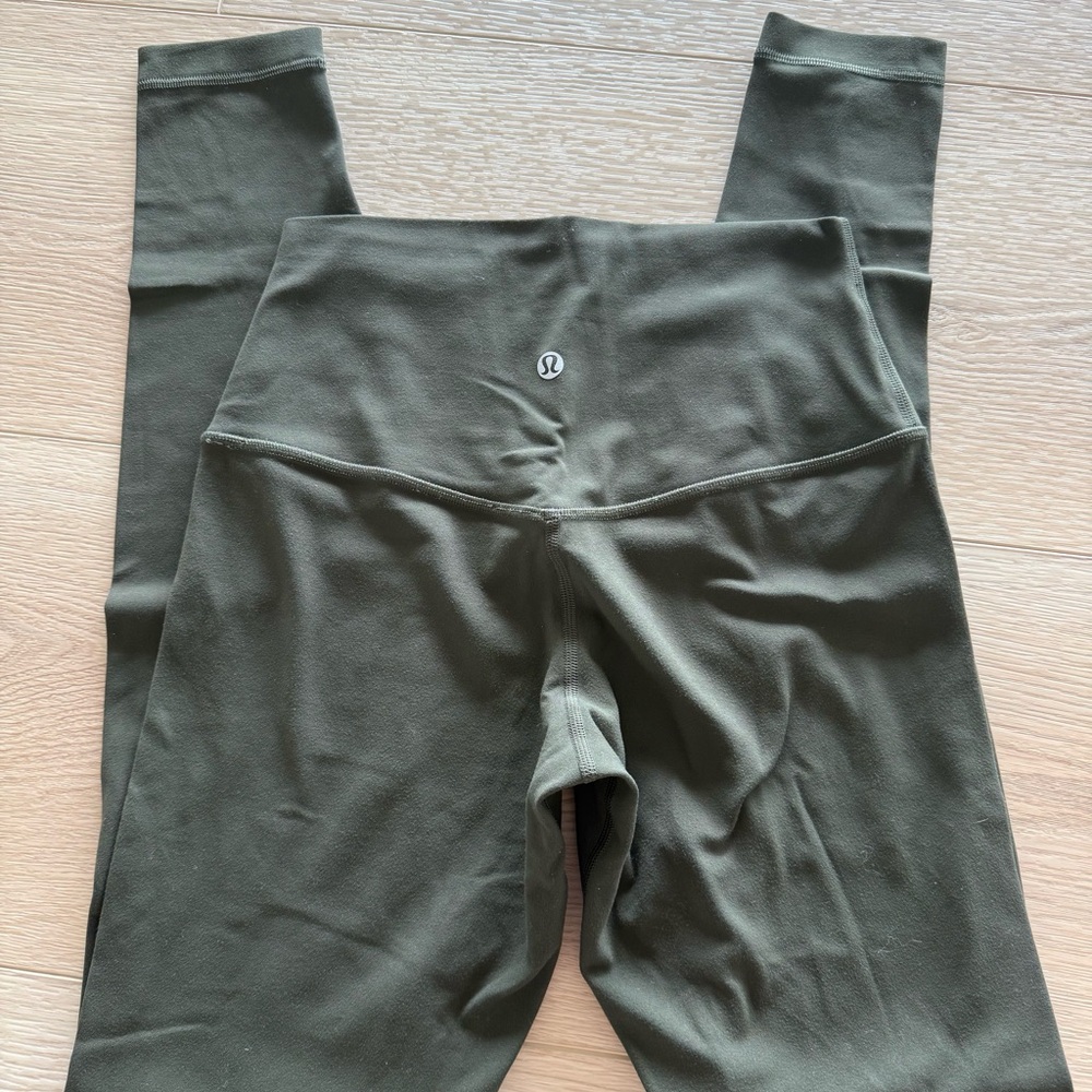Lululemon Olive Green Leggings